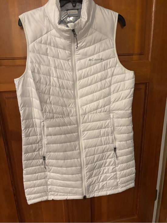 Columbia Jackets & Blazers - Columbia Women’s White Quilted Long Vest